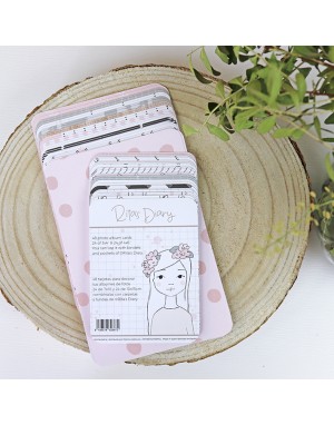 Pack photo album cards Zoe | Adorable Zoe 2.0 collection 2