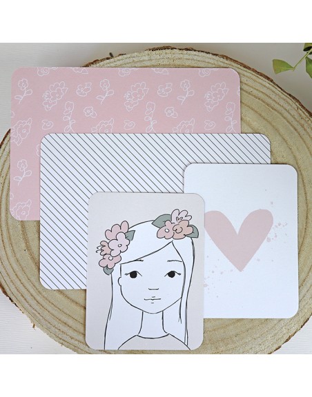 Pack photo album cards Zoe | Adorable Zoe 2.0 collection