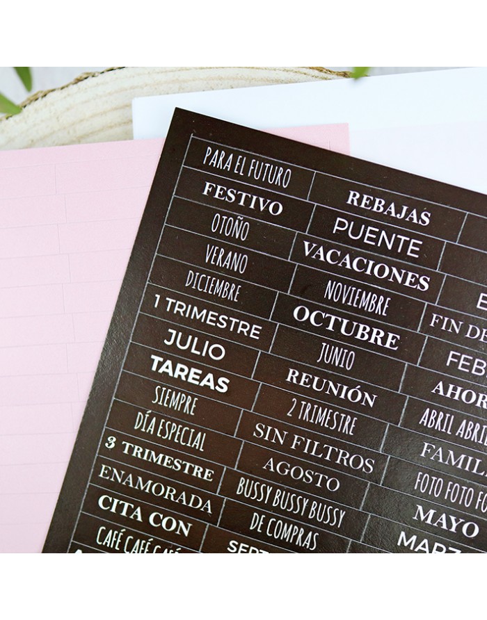Set of stickers Ni tan mal of Alúa Cid Set of stickers Ni tan mal of Alúa Cid
