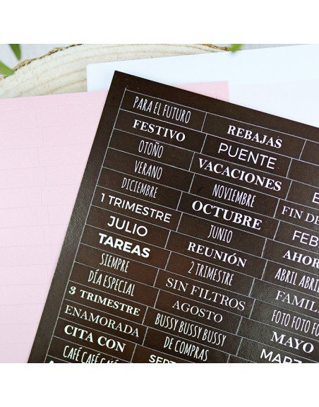 Set of stickers Ni tan mal of Alúa Cid