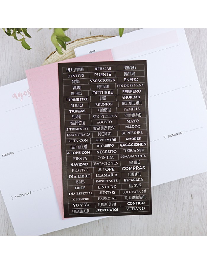 Ni tan mal stickers set by Alúa Cid