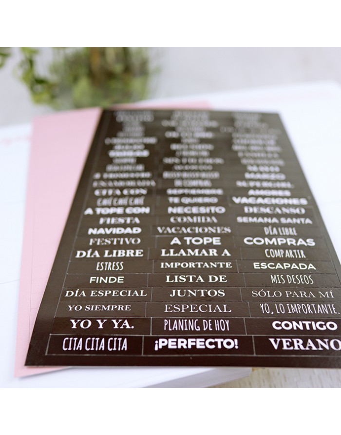 Set of stickers Ni tan mal of Alúa Cid Set of stickers Ni tan mal of Alúa Cid