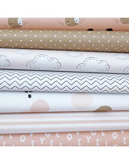 Paper pad 6x8" pink Panda