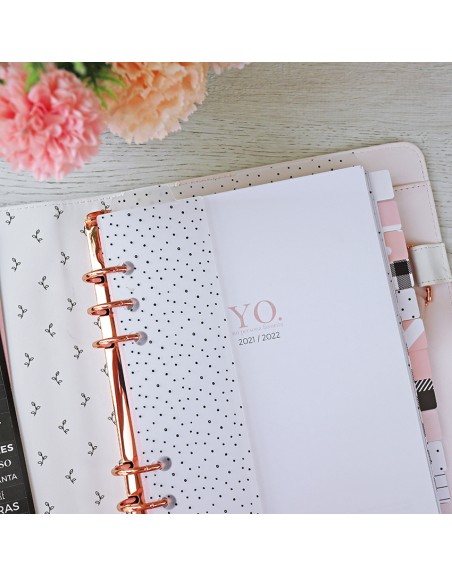 Set planner dividers Black dots