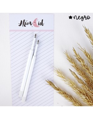 Black refills Living la vida cuqui pen | Alúa Cid