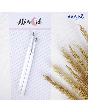 Blue refills Living la vida cuqui pen | Alúa Cid