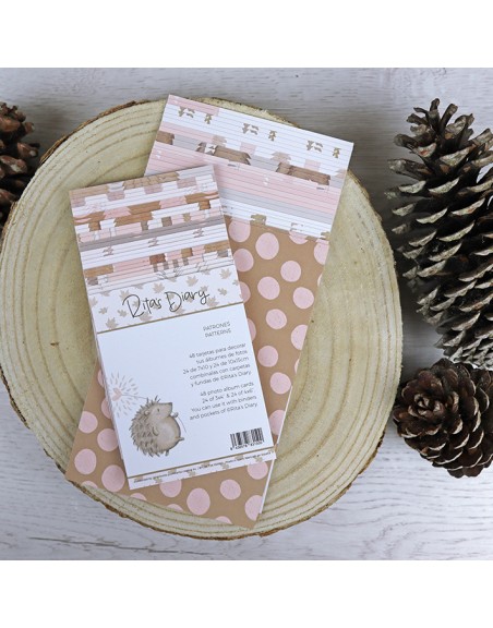'Golpiño' pattern card pack