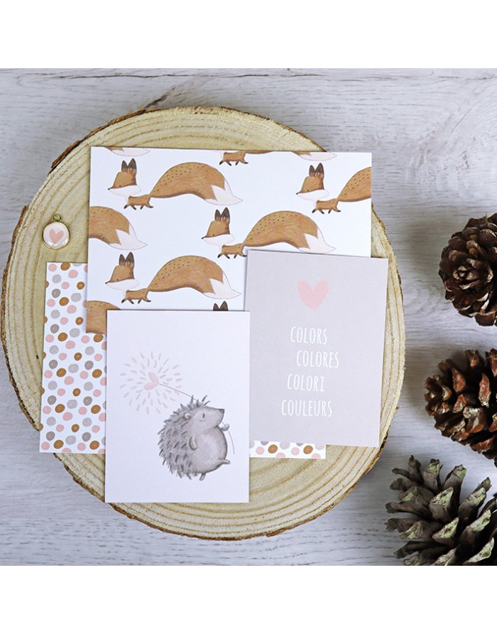 'Golpiño' pattern card pack 'Golpiño' pattern card pack