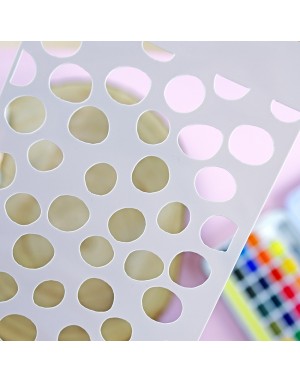 Large dots Stencil 2