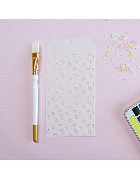 Autumn leaves Stencil