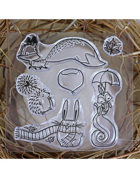 Toma castaña Stamp by La vida en scrap