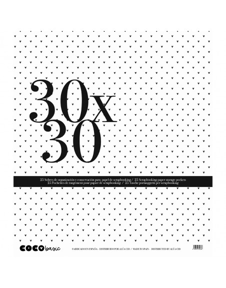 30x30cm organization envelopes