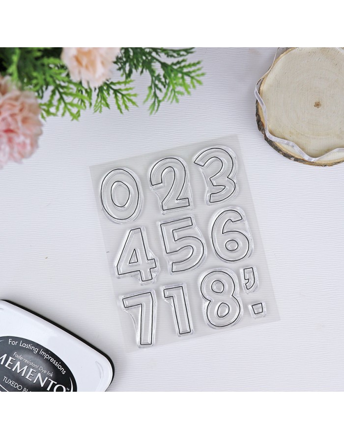 123 Brady clear stamps set | Alúa Cid