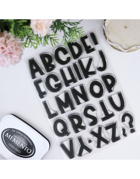 ABC Bunch clear stamps set | Alúa Cid