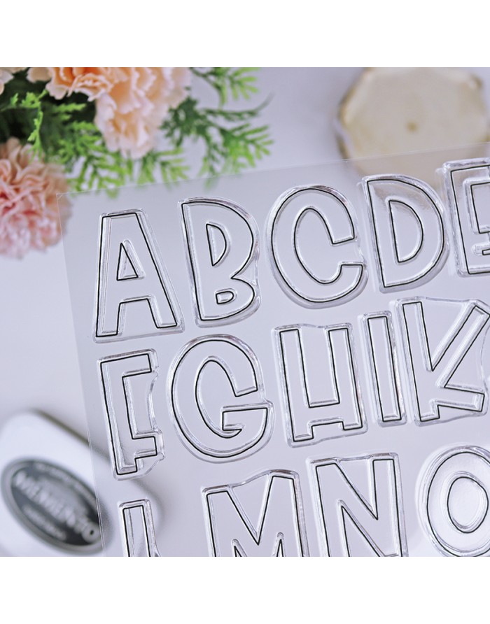 ABC Brady clear stamps set | Alúa Cid
