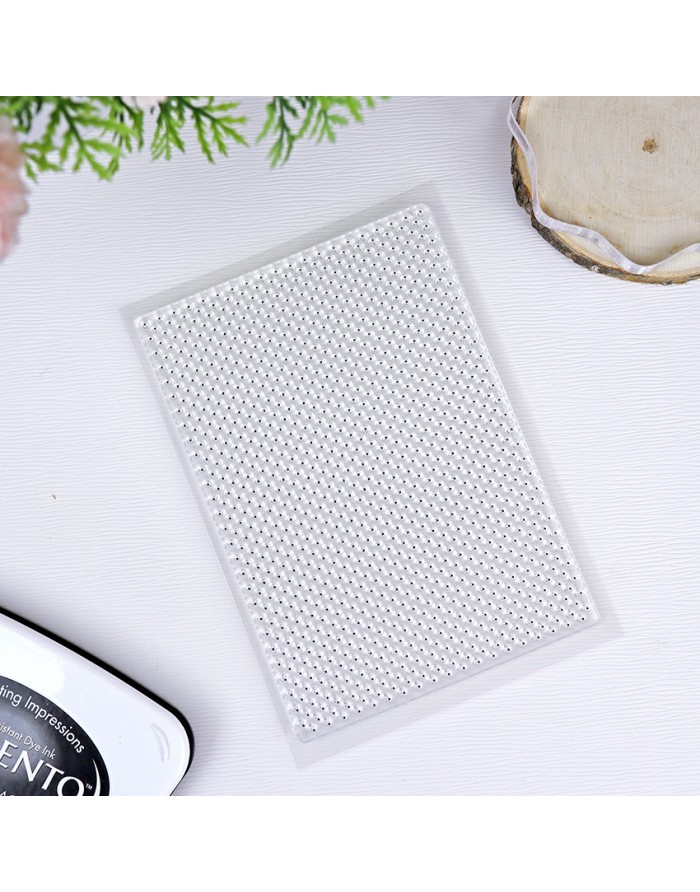 Fondo Puntitos clear stamp | Alúa Cid