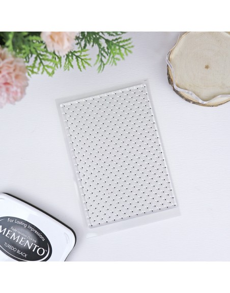 'Toffee' background stamp, Alúa Cid