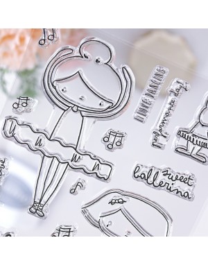 Swan Lake ENGLISH clear stamps set | Alúa Cid 2