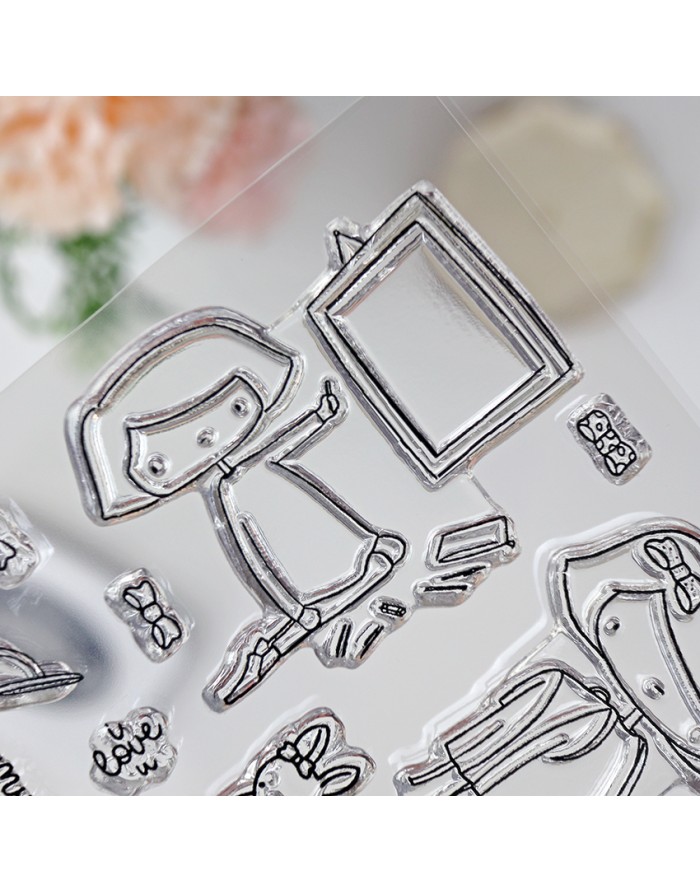 Proud Parents clear stamp | Alúa Cid
