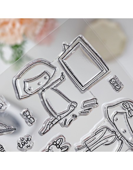 Proud Parents clear stamp | Alúa Cid