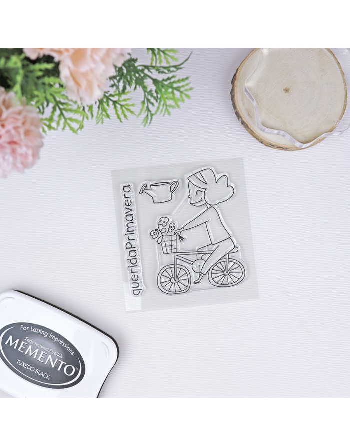 Querida primavera clear stamps set |...