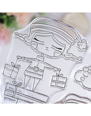 Con Regalos Nadal clear stamps set | Alúa Cid 2