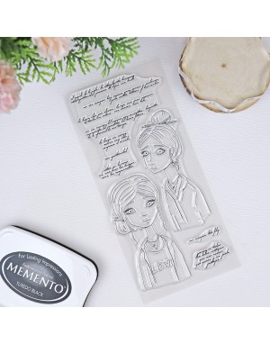 Querido Planeta clear stamps set | Alúa Cid