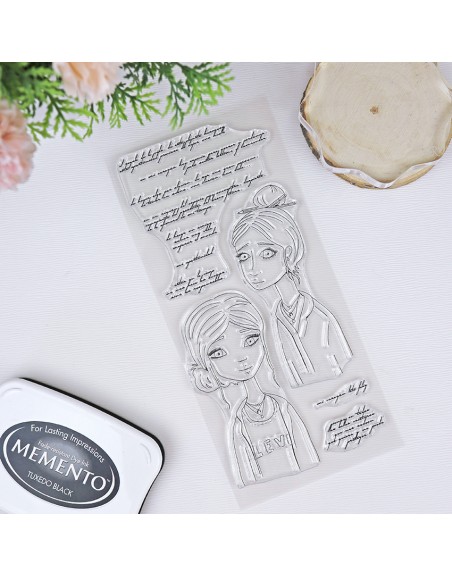 Querido Planeta clear stamps set | Alúa Cid