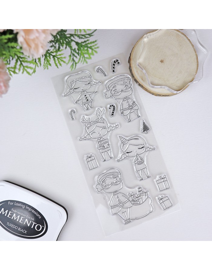 Nadal XL clear stamps set | Alúa Cid