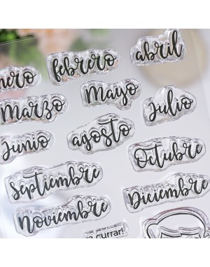 Este año clear stamps set | Alúa Cid 2