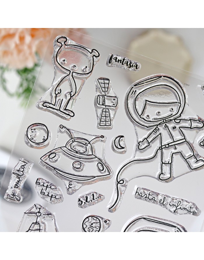 Soyuz clear stamps set | Alúa Cid