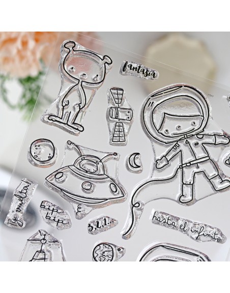 Soyuz clear stamps set | Alúa Cid