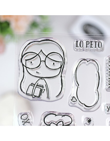 Molomazo clear stamps set | Alúa Cid