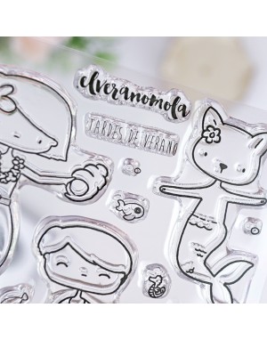 Glub clear stamps set | Alúa Cid 2