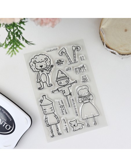 Ciudad Esmeralda clear stamps set | Alúa Cid