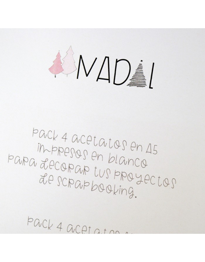 Pack 4 pieces acetate Nadal Pack 4 pieces acetate Nadal