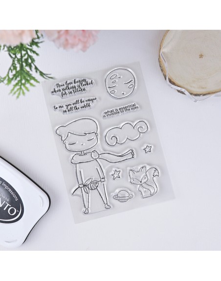 Unique ENGLISH clear stamps set | Alúa Cid