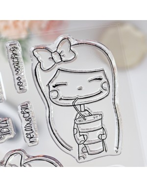 A perfect sunday ENGLISH clear stamps set | Alúa Cid 2