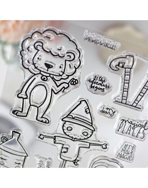 Wicked witches ENGLISH clear stamps set | Alúa Cid 2