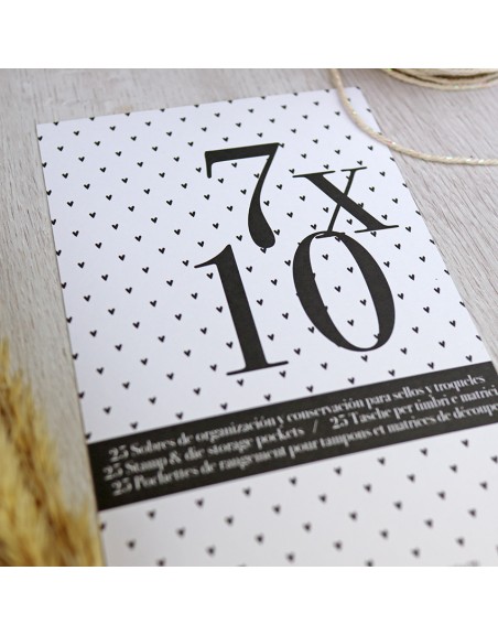 7x10cm organization envelopes