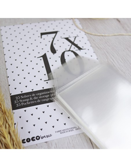 7x10cm organization envelopes