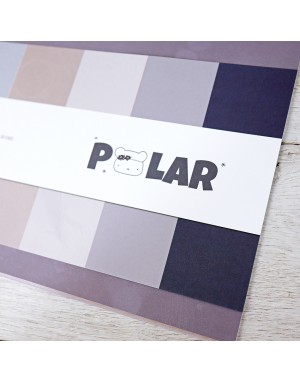 Polar solid papers kit | Alúa Cid design
