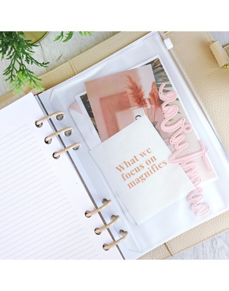 Set of 2 A5 diary zipped sleeves