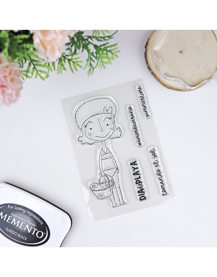 Aniverano clear stamps set | Alúa Cid