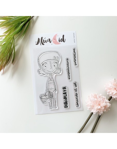 Aniverano clear stamps set | Alúa Cid