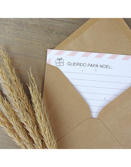 Carta para Papá Noel Mazapán