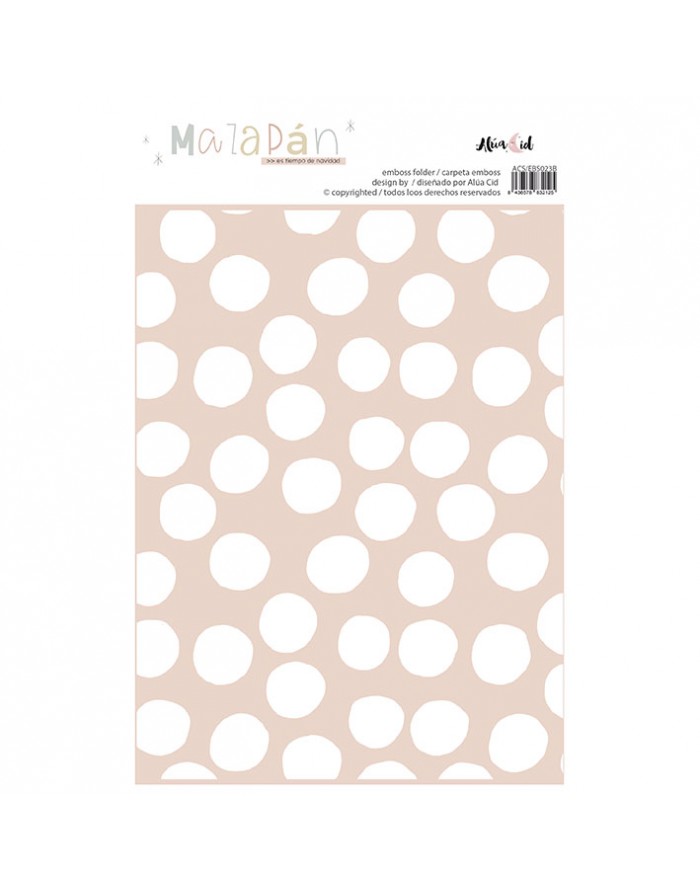 Maxi Topos Mazapán emboss folder |...