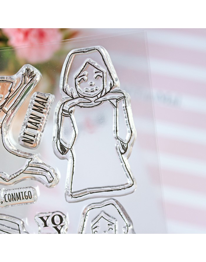 Yo y ya set of stamps Yo y ya set of stamps
