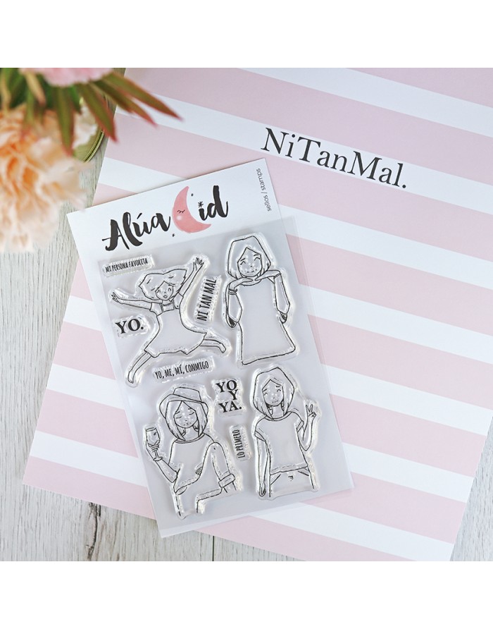 Yo y ya clear stamps set | Alúa Cid