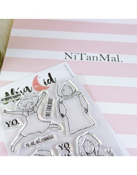 Yo y ya clear stamps set | Alúa Cid
